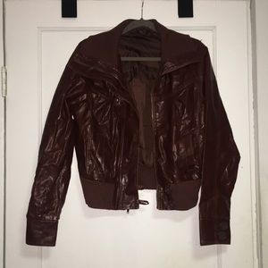 Pleather jacket